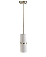 Серебряный подвесной светильник "Флемиш"