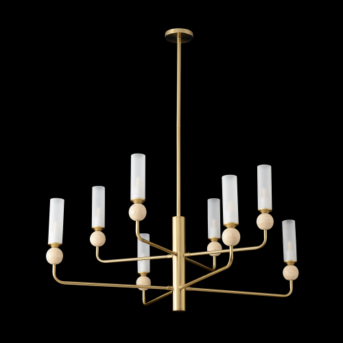 Люстра Crystal Lux SIMPLY SP8 BRASS фото 7