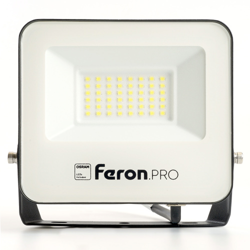 Светодиодный прожектор Feron.PRO LL-1000 IP65 30W 6400K черный фото 2