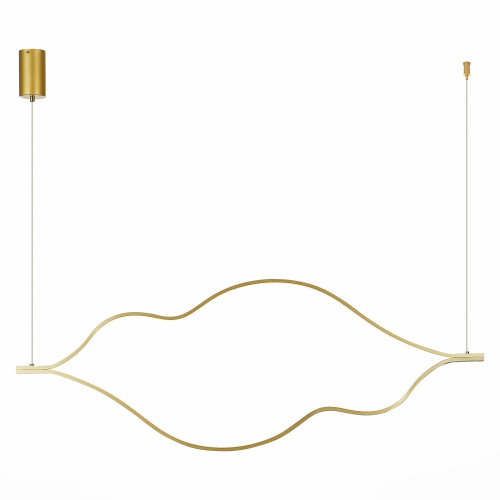 SL6106.203.56 Светильник подвесной ST-Luce Золотистый/Белый LED 1*56W 4000K CORTILE фото 4
