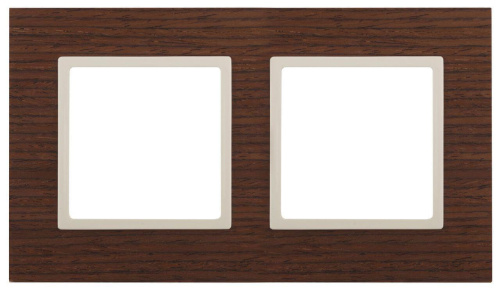 Рамка 2-постовая ЭРА Elegance 14-5302-09 Б0034574