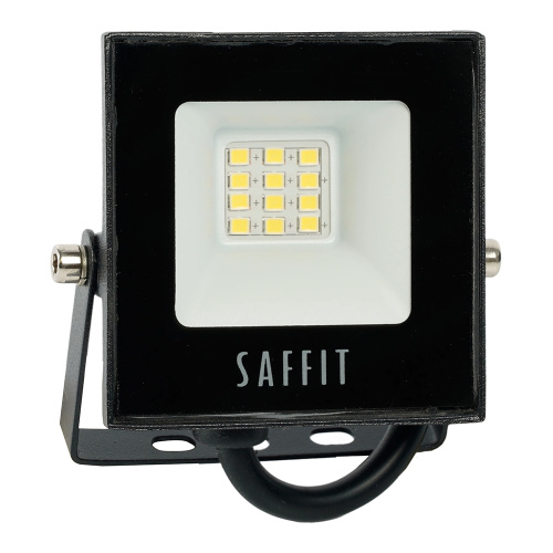 Светодиодный прожектор SAFFIT SFL90-10 IP65 10W 6400K черный фото 7