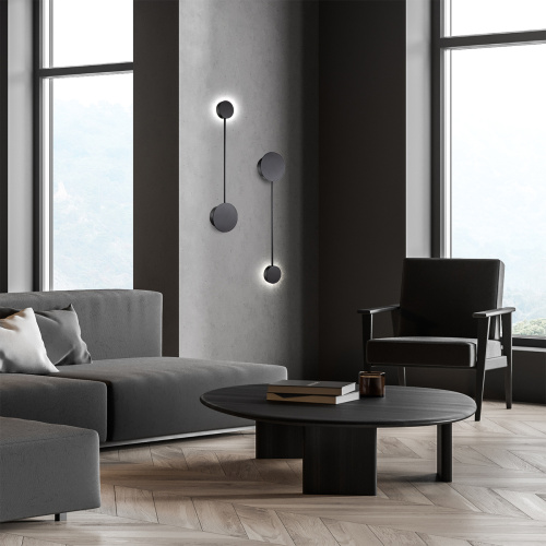 Настенный светильник Escada 10205/SG LED*5W Black фото 4