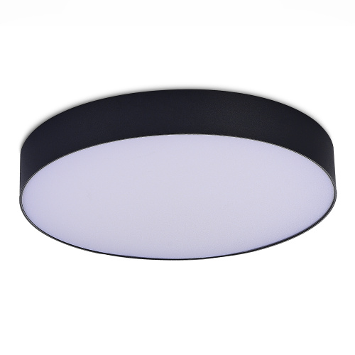 ST606.442.48 Светильник потолочный Черный LED 1*48W 4000K 4 320Lm Ra>85 120° IP20 D400xH55 185-265V Накладные светильники фото 2