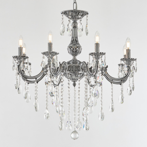 Люстра с хрустальными подвесками AL78101/8/250 B NB Bohemia Ivele Crystal (Богемия Ивеле Кристалл) фото 4