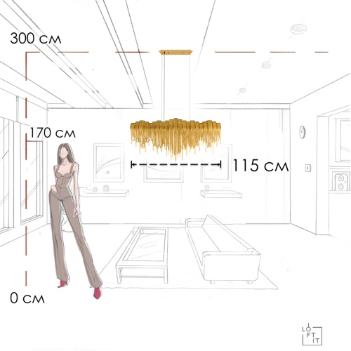 10404/1150L GD Подвесная люстра LOFT IT Volver фото 4 10404/1150L GD Подвесная люстра LOFT IT Volver фото 4