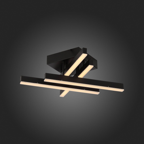 SL933.402.04 Люстра потолочная ST-Luce Черный/Черный, Белый LED 1*22W 3000K/4000K/6000K SAMENTO фото 9