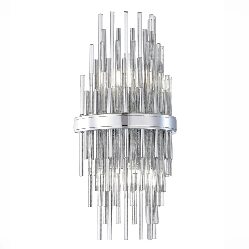 SL1628.101.02 Бра ST-Luce Хром/Прозрачный, Хром E14 2*40W TERAMO фото 2