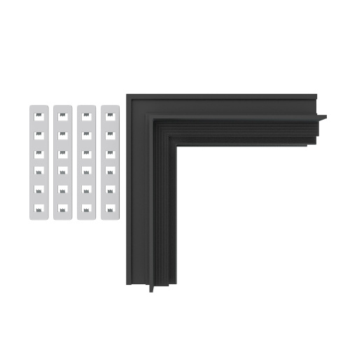 ST1007.449.12 Внутренний угол-соединитель для встраиваемого магнитного шинопровода под ГКЛ 12мм ST-L SKYLINE 48+ фото 2