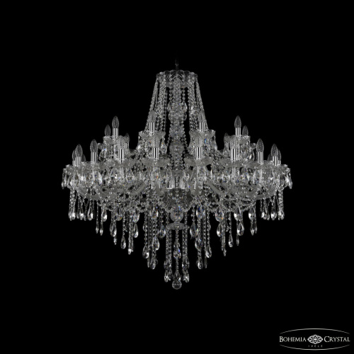 Люстра хрустальная 1415/20+10/400 Ni