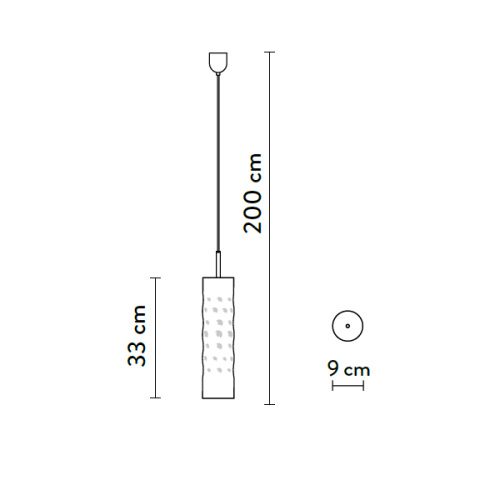 Подвесной светильник Dimple Single Silver фото 2