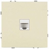 Розетка ЭРА Galaxy 15-3107-02 информационная RJ45 IP20 слоновая кость Б0070737