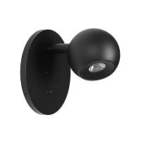 Светильник SP-OTTORI-WALL-CHARGE-6W Warm3000 (BK, 30 deg, 230V, USB-C) Arlight 058480