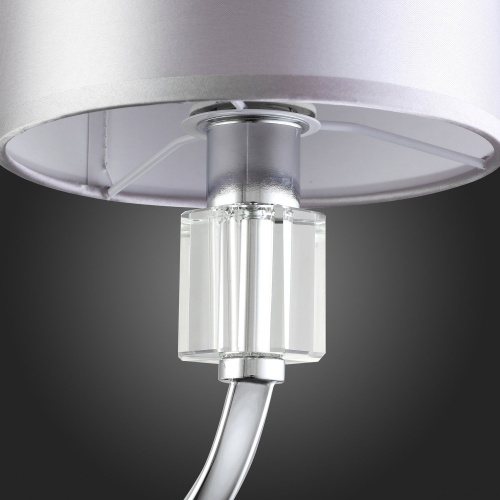 SLE107201-01 Светильник настенный Хром/Светло-серый E14 1*40W SNERE фото 2