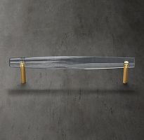 Ручка-скоба Camden Crystal L.15.2 Lac.Burnished Brass