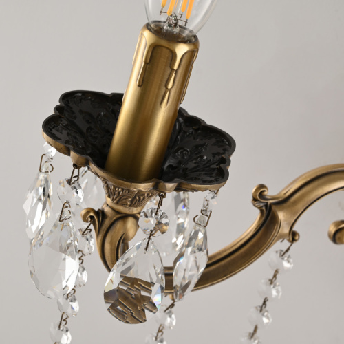 Бра с хрустальными подвесками AL7801B14/2/175 B FP Bohemia Ivele Crystal (Богемия Ивеле Кристалл) фото 10