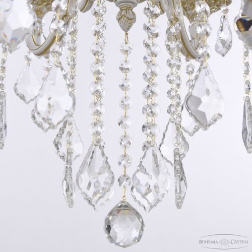 Люстра с хрустальными подвесками AL78101/6/175 B WMG Leafs Bohemia Ivele Crystal (Богемия Ивеле Кристалл) фото 2