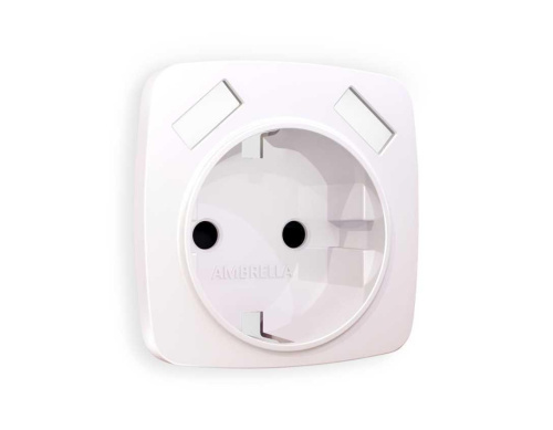 Лицевая панель розетки AMBRELLA VOLT OP2090