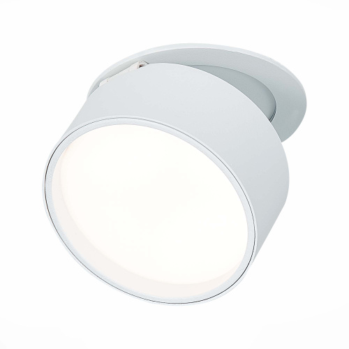 ST651.548.09 Встраиваемый поворотный светильник Белый LED 1*9W 4000K 720Lm Ra>90 120° IP20 D85xH68 1 Встраиваемые светильники фото 2