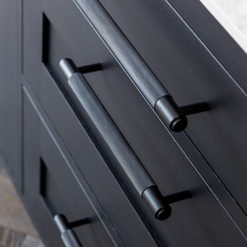 Ручка-скоба Pull Bar Cross Smoked Bronze фото 5