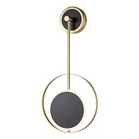 Настенный светильник Escada 10206/SG LED*7W Black/Gold