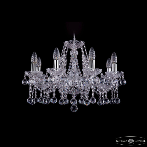 Люстра хрустальная 1413/8/200 Ni Balls Люстра хрустальная 1413/8/200 Ni Balls