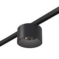 ST669.446.05 Магнитный трековый светильник Черный LED 1*5W 4000K 350Lm Ra>90 36° IP20 D60xH37 24V SUPER5