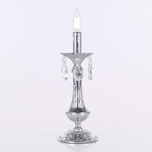 Настольная лампа AL77100L/1-32 Ni Bohemia Ivele Crystal (Богемия Ивеле Кристалл) фото 3