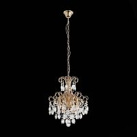 SL846.203.06 Люстра подвесная ST-Luce Золотистый/Прозрачный E14 6*40W ORECCHINI