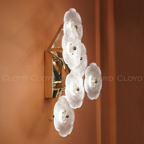 Бра Cloyd SHAMBALA-C W6 / выс. 48 см - золото (арт.20424) фото 4