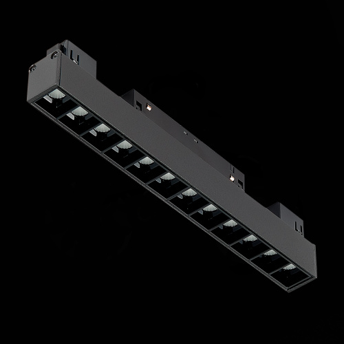 ST361.436.12 Магнитный трековый светильник Черный LED 1*12W 3000K 1 009Lm Ra>90 36° IP20 L222xW22xH4 SKYLINE 48 фото 8