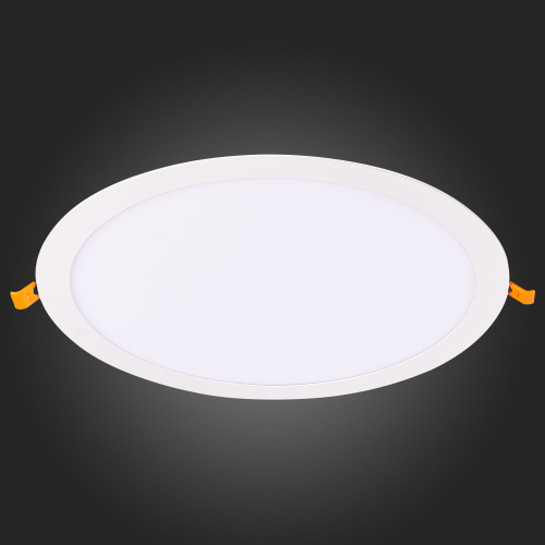 ST209.538.24 Св-к встр. Белый LED 1*24W 3000K 1 728Lm Ra80 110° IP20 D300xH8 90-265V Встраиваемые светильники фото 3