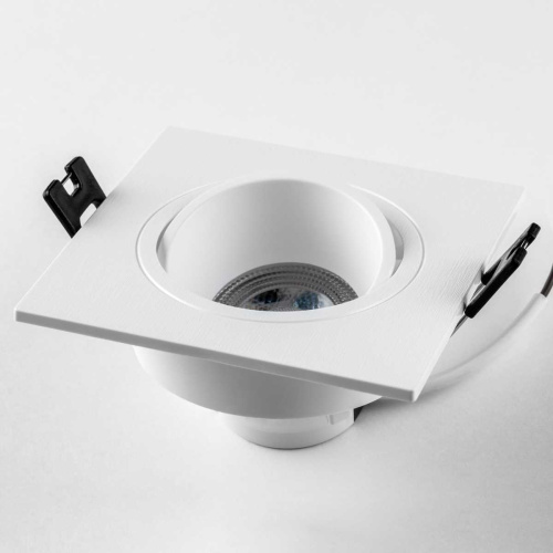 Рамка термостойкая PVC д/крепления LED источника света в подвесном потолке Singo Lightstar 012616 фото 2