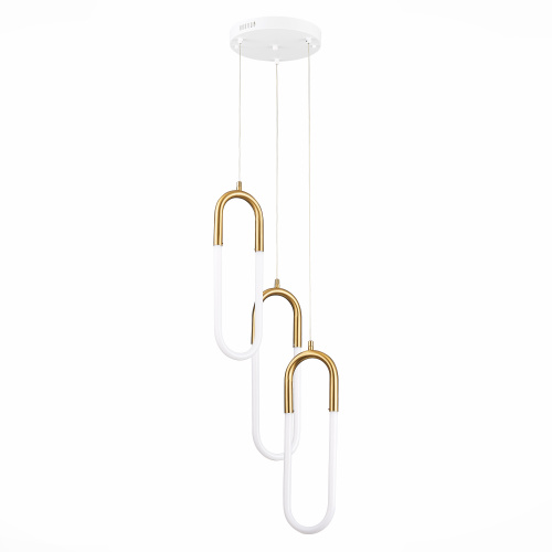 SL1579.303.03 Светильник подвесной ST-Luce Латунь/Латунь, Белый LED 3*14W 3000K MOFISTO фото 5