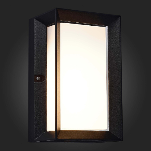 SL077.411.01 Светильник уличный настенный ST-Luce Черный/Белый LED 1*6W 3000K CUBISTA фото 8