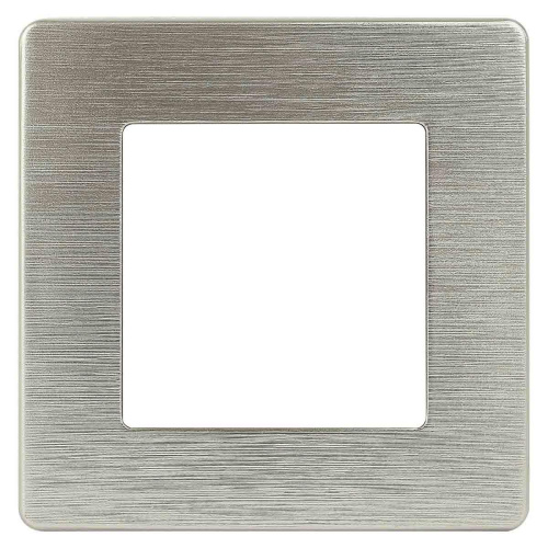 Рамка 1-постовая ЭРА 12 сатин шампань 12-5101-04 Б0052502 Рамка 1-постовая ЭРА 12 сатин шампань 12-5101-04 Б0052502