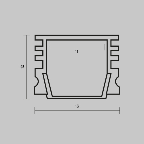 Профиль Led Strip 631006 фото 3 Профиль Led Strip 631006 фото 3