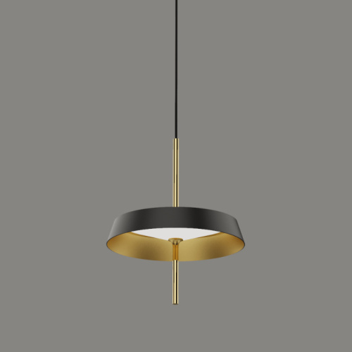 Подвесной светильник MD18001061-1A  black/gold фото 2