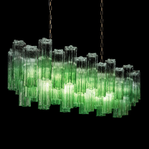 10580/1000R Clear green Подвесной светильник LOFT IT Murano фото 4