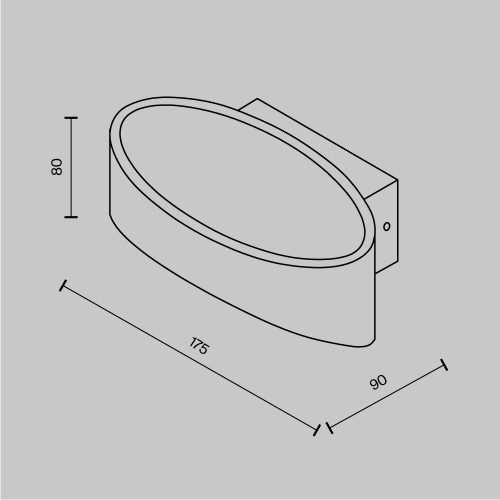 Настенный светильник (бра) Technical C806WL-L5B фото 2