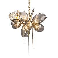 Люстра 8898P/AS gold/smoky