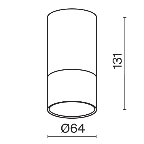 Потолочный светильник Technical C007CW-01B фото 14