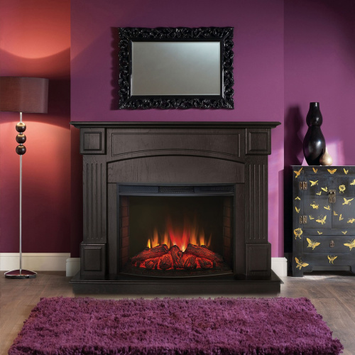 Каминокомплект CAROLINA/БОСТОН Арабика с очагом Электроочаг EVRIKA 25.5 фото 4