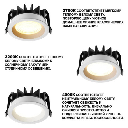 Встраиваемый светильник Novotech FLUO 359846 фото 3