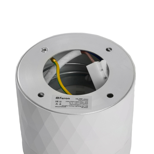 Светильник потолочный Feron HL388 Barrel PRISM GX53 12W 230V, белый фото 6