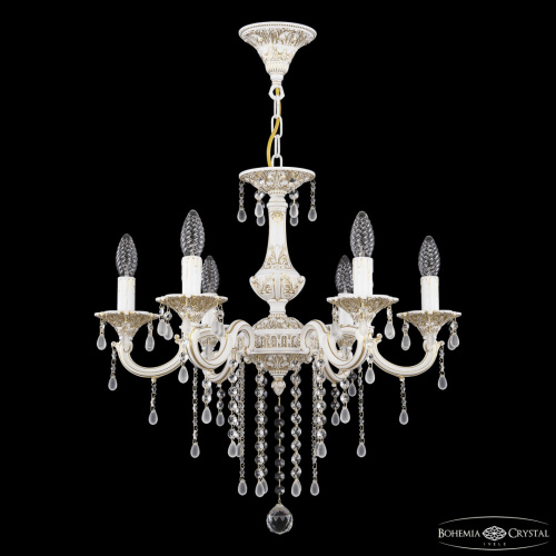 Люстра с хрустальными подвесками AL78101/6/175 B WMG V0300 Bohemia Ivele Crystal (Богемия Ивеле Кристалл)