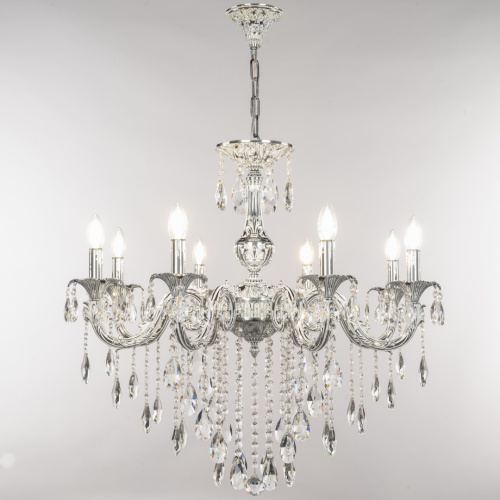 Люстра с хрустальными подвесками AL79101/8/250 B NW Bohemia Ivele Crystal (Богемия Ивеле Кристалл) фото 3
