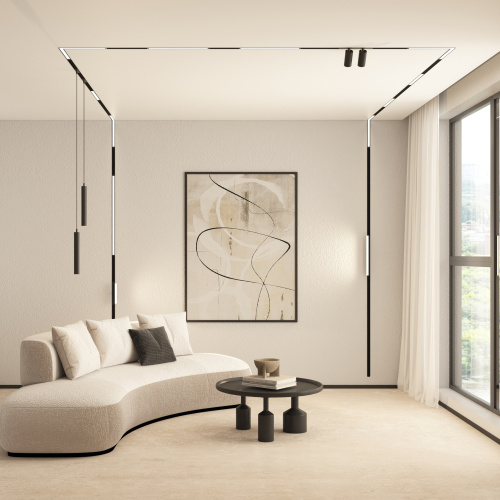 DK8004-BK Линейный светильник SMART LINEAR 18W DIM 3000K-6000K черный фото 2