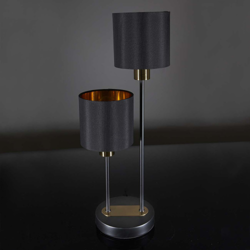 Настольный светильник Escada 1109/2 E14*40W Black/Gold фото 2