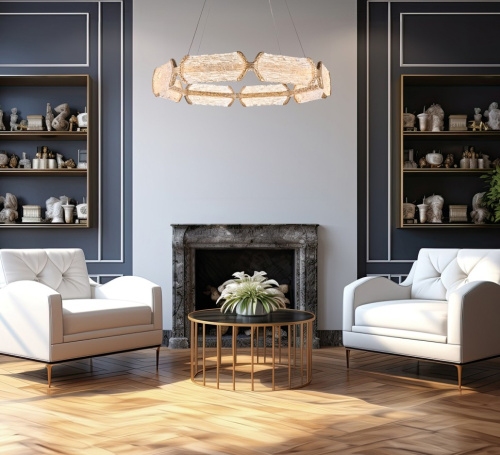 Люстра подвесная Epico Gold FL1050-6P фото 10 Люстра подвесная Epico Gold FL1050-6P фото 10